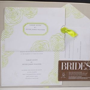 Brides Deluxe DIY wedding Invitation Kit S1594